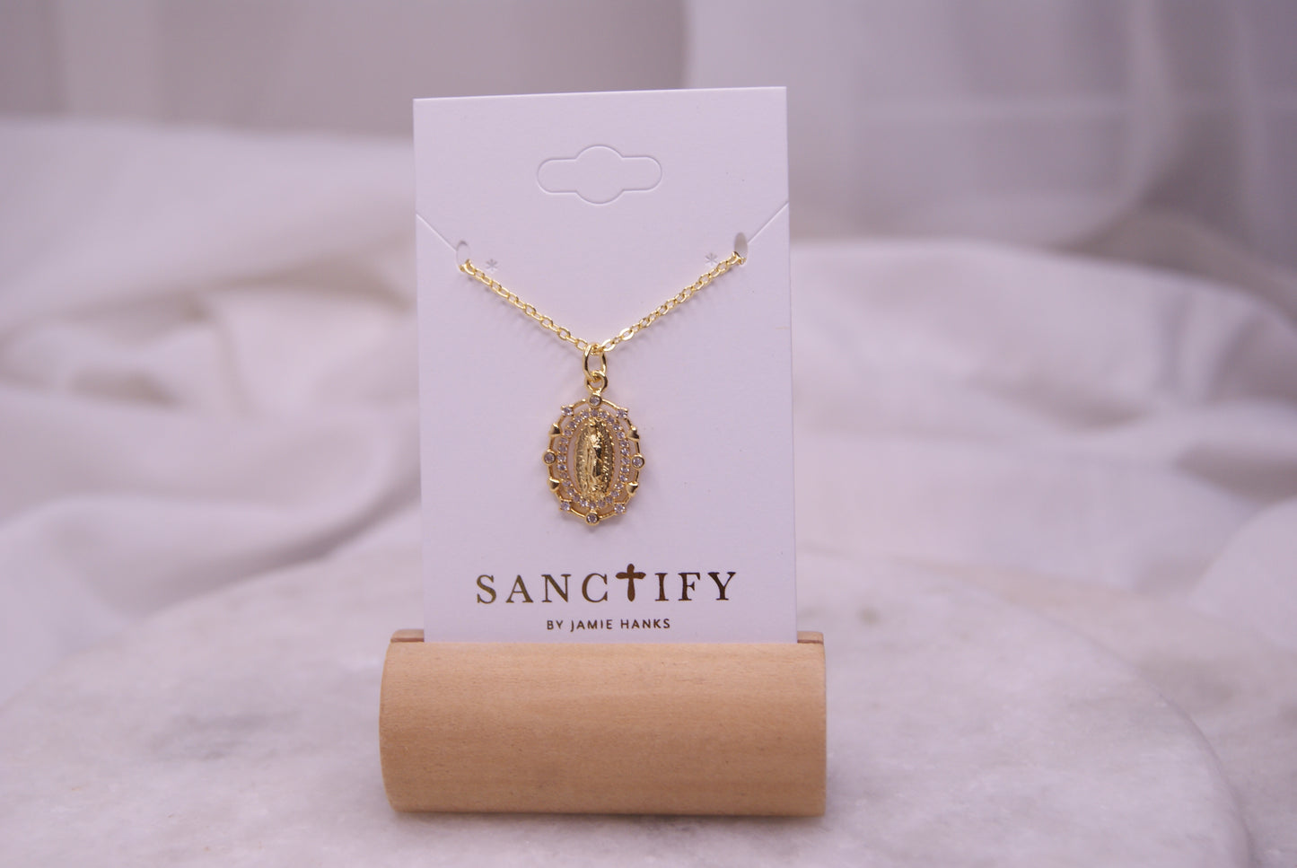 Ornate Mary Necklace