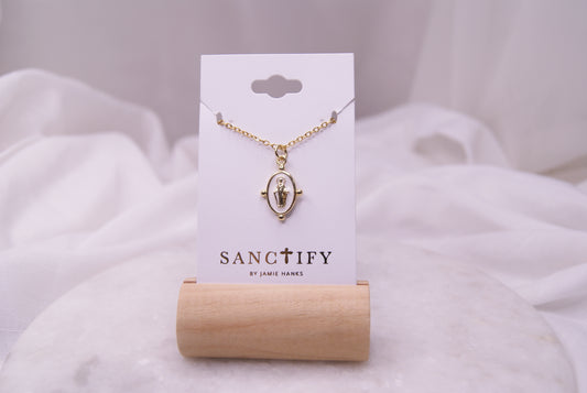 Dainty Mary Necklace