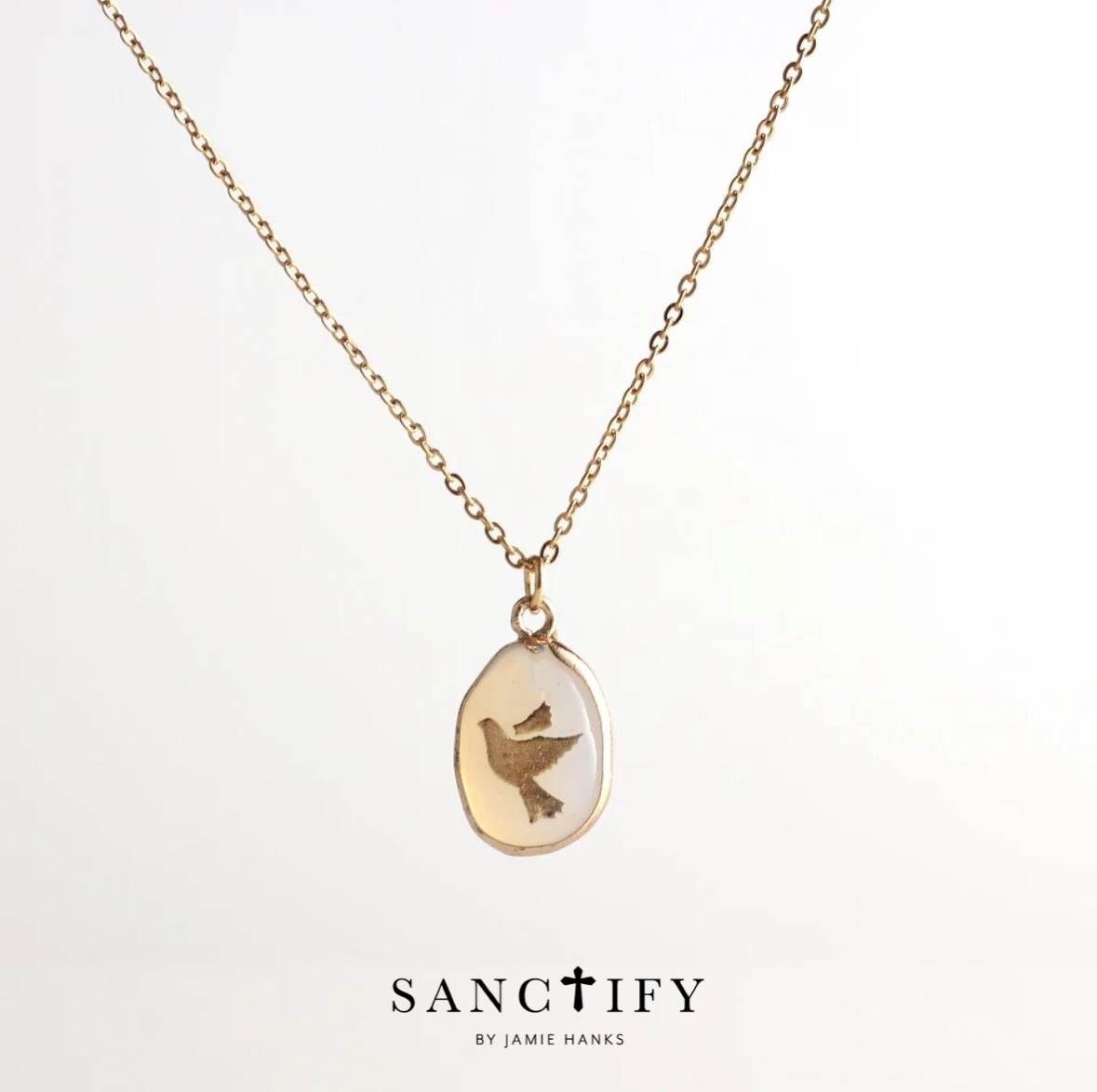 Holy Spirit Opal Necklace