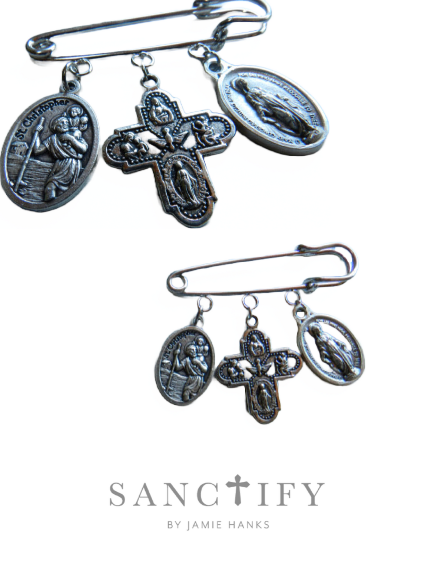 Baby Car Seat Blessing Pin