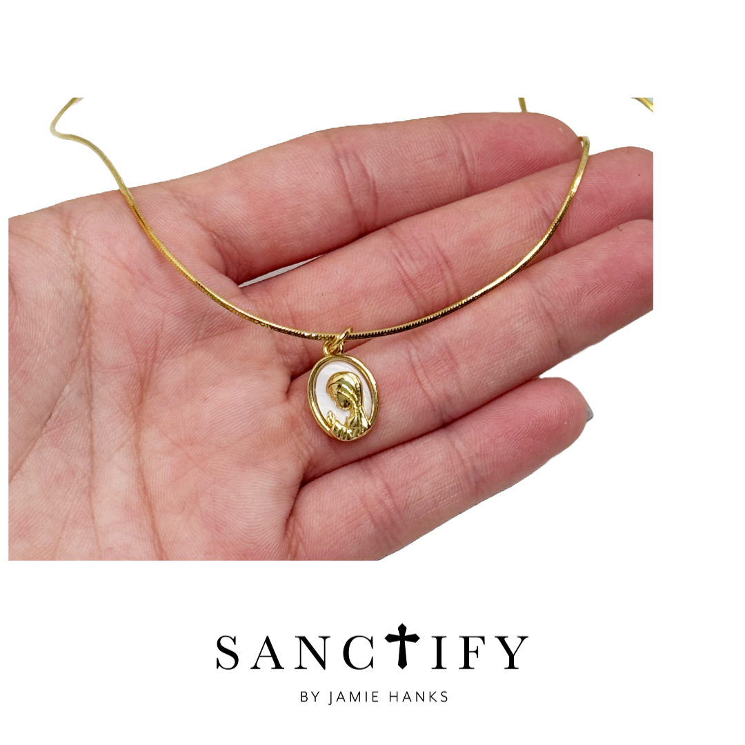 Praying Mother Necklace