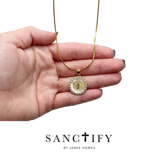 Circle St. Benedict Necklace