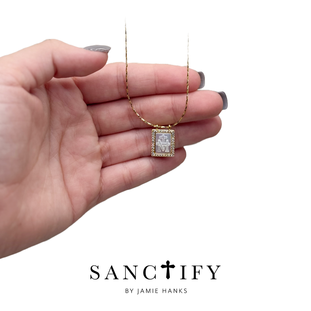 Immaculate Square Necklace