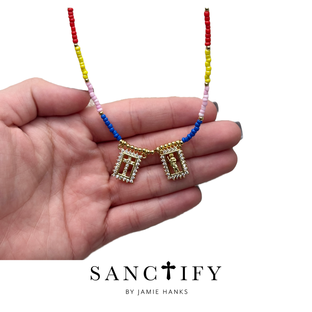 Children's Multi-colored Scapular