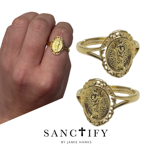 St. Jude Adjustable Ring