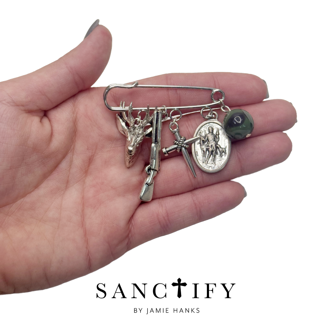 A Deer Hunter’s Blessing Pin