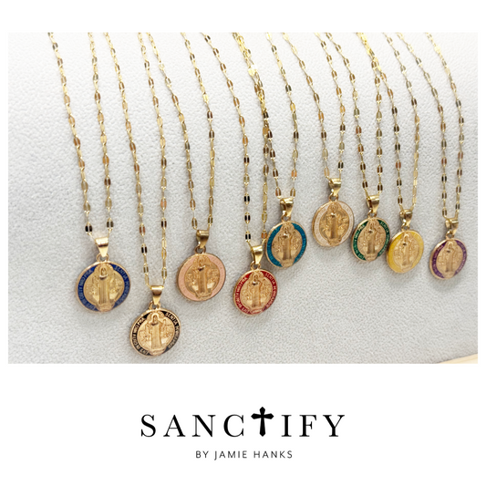 St.Benedict Blessing Necklace