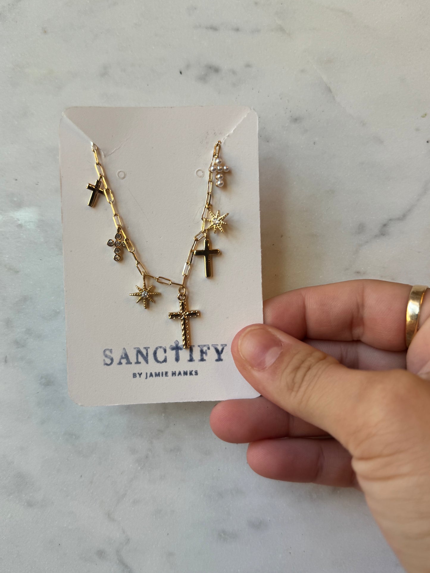 Dainty Multi-Charm Necklace