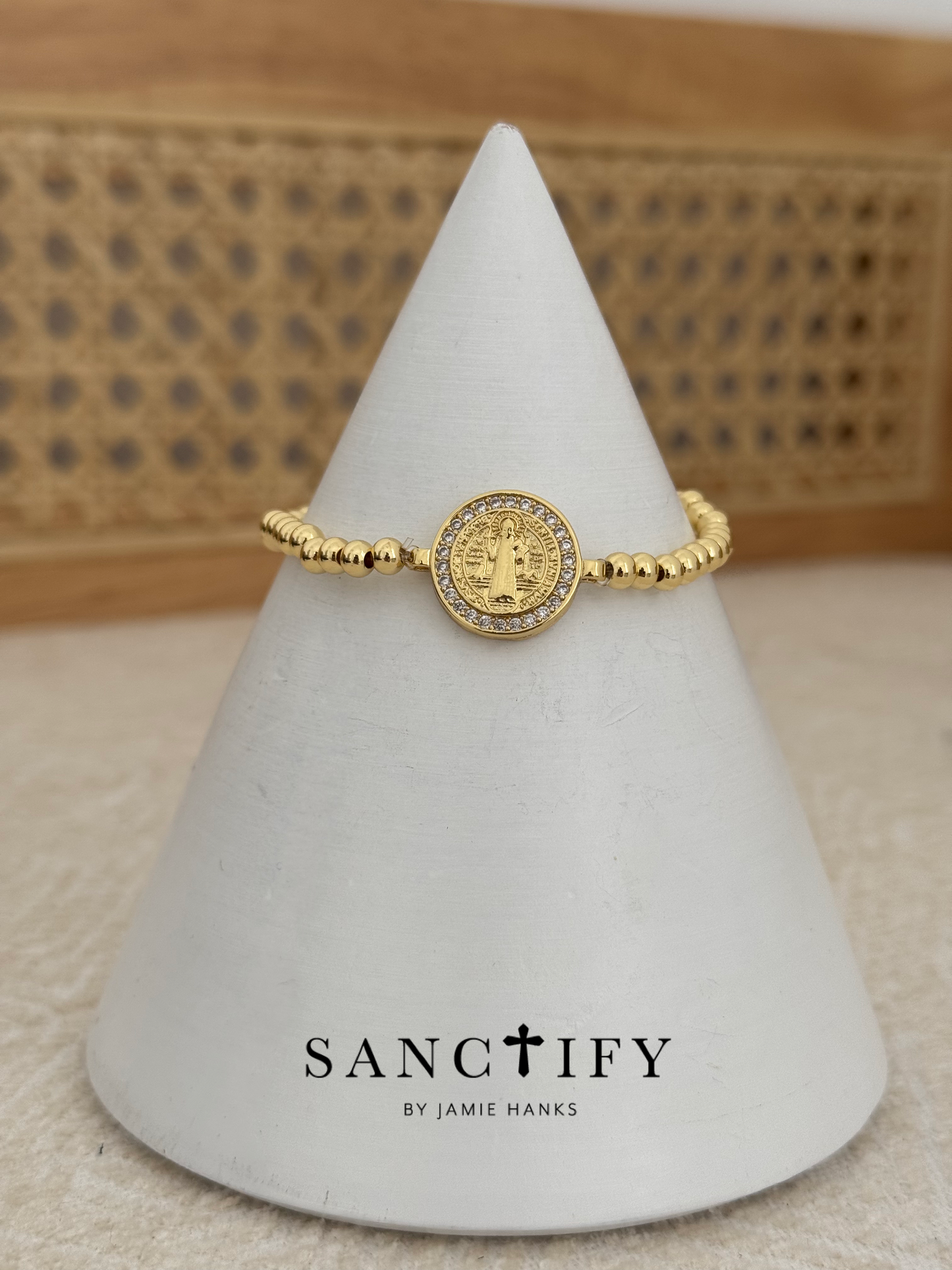 St. Benedict Stretch Bracelet