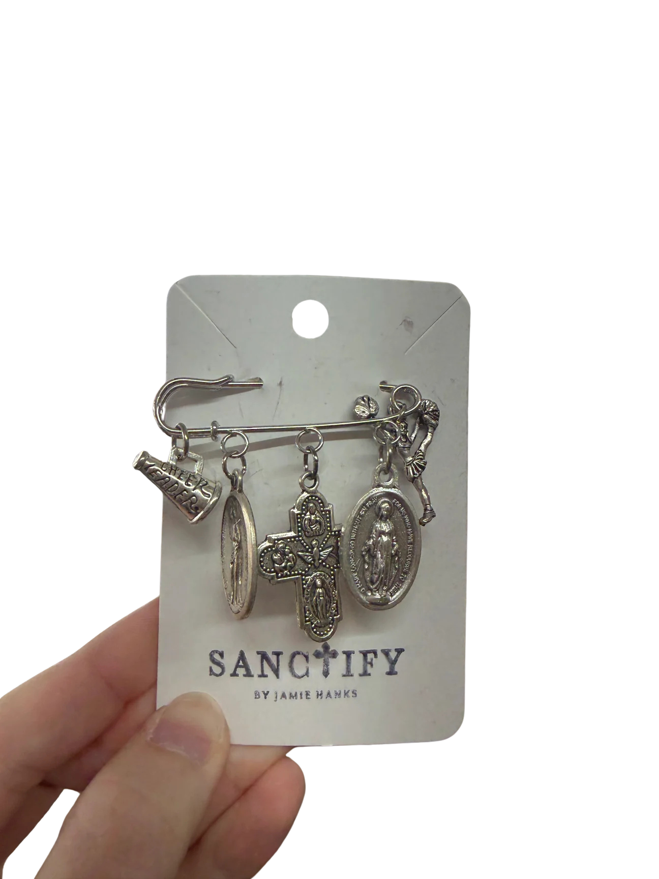 Cheer Bag Blessing Pin