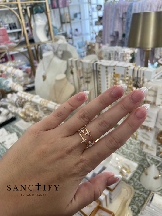 Calvary Ring - Adjustable