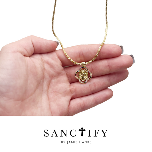 St.Benedict Statement Necklace