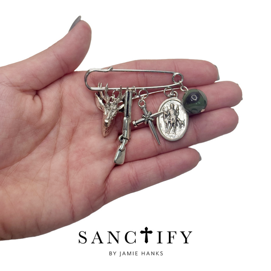 A Deer Hunter’s Blessing Pin